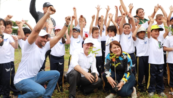 Promipyme y Ogtic inauguran Bosque de las Mipymes en honor Orlando Jorge Mera