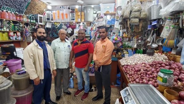 Subdirección de Relaciones Interinstitucionales de Promipyme coordinan visita a Buhoneros